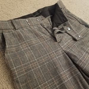 Zara plaid pants